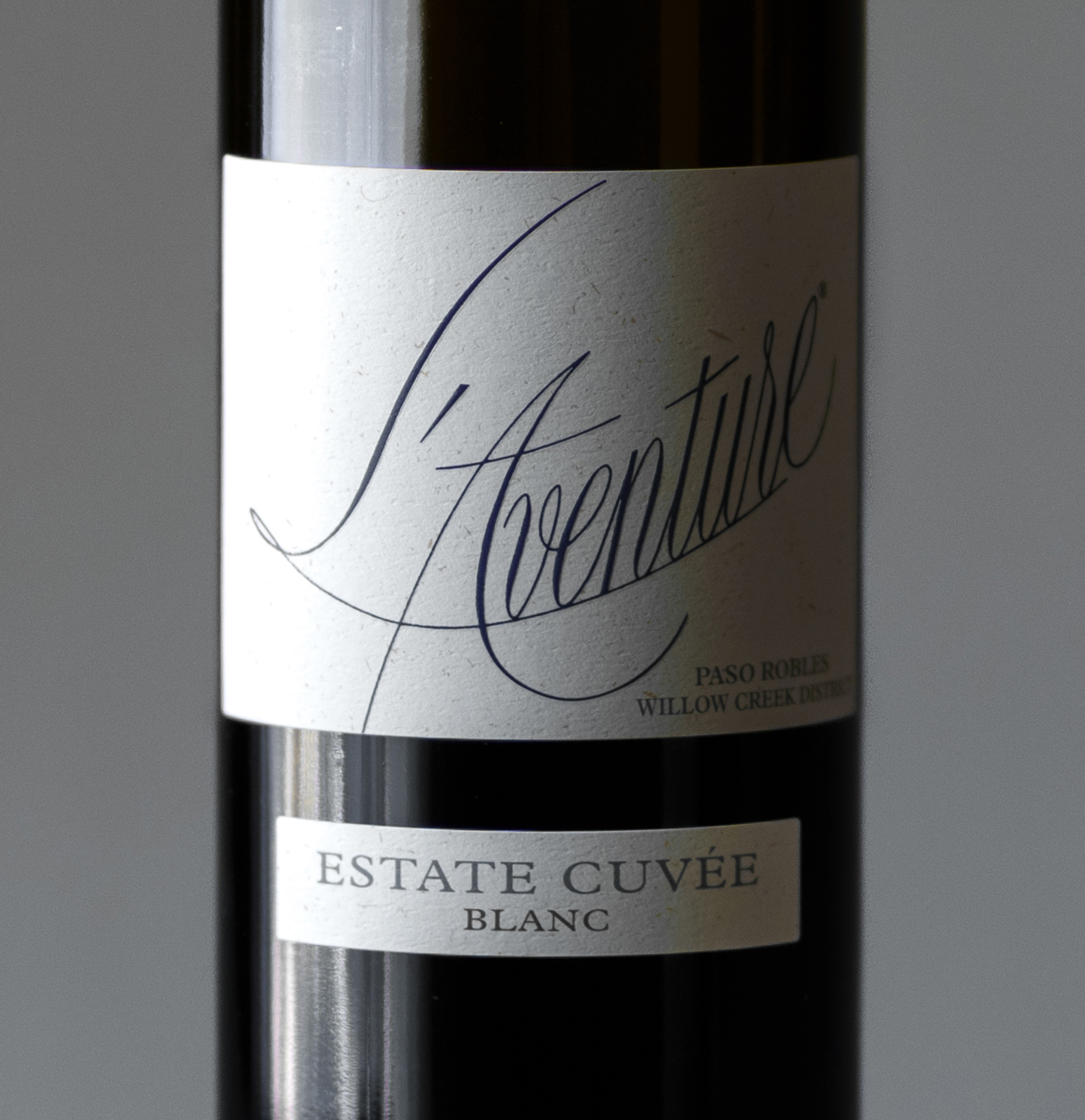 Image of Close Up of Estate Cuvée Blanc Label